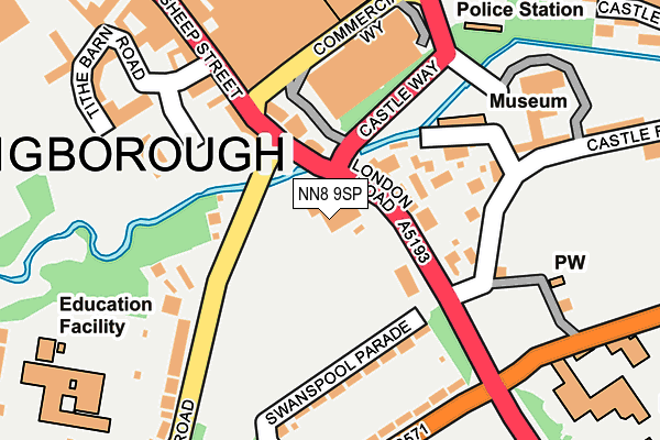 NN8 9SP map - OS OpenMap – Local (Ordnance Survey) NN8 9SP map - OS OpenMap – Local (Ordnance Survey)