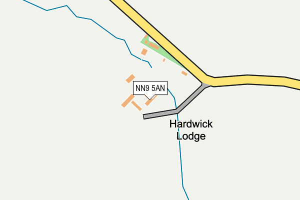 NN9 5AN map - OS OpenMap – Local (Ordnance Survey) NN9 5AN map - OS OpenMap – Local (Ordnance Survey)