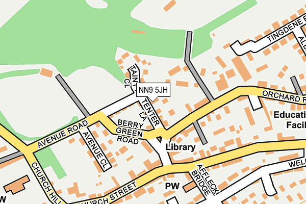 NN9 5JH map - OS OpenMap – Local (Ordnance Survey) NN9 5JH map - OS OpenMap – Local (Ordnance Survey)