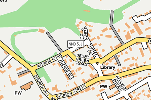NN9 5JJ map - OS OpenMap – Local (Ordnance Survey) NN9 5JJ map - OS OpenMap – Local (Ordnance Survey)
