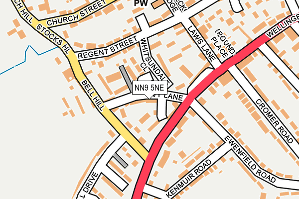 NN9 5NE map - OS OpenMap – Local (Ordnance Survey) NN9 5NE map - OS OpenMap – Local (Ordnance Survey)
