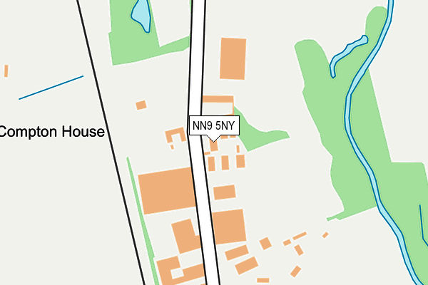 NN9 5NY map - OS OpenMap – Local (Ordnance Survey) NN9 5NY map - OS OpenMap – Local (Ordnance Survey)