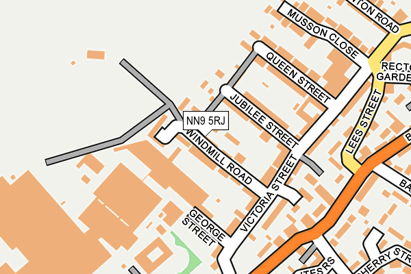 NN9 5RJ map - OS OpenMap – Local (Ordnance Survey) NN9 5RJ map - OS OpenMap – Local (Ordnance Survey)