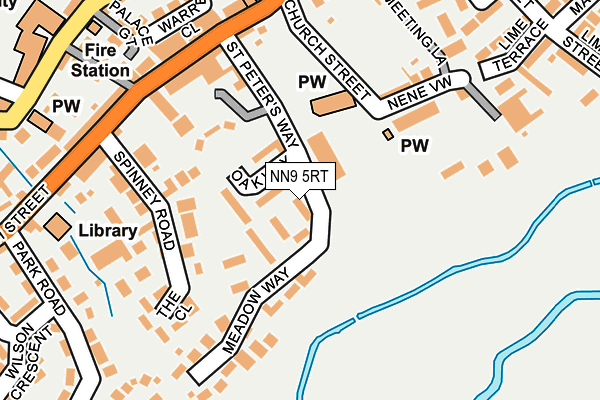 NN9 5RT map - OS OpenMap – Local (Ordnance Survey) NN9 5RT map - OS OpenMap – Local (Ordnance Survey)