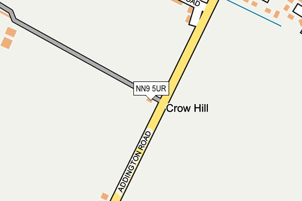 NN9 5UR map - OS OpenMap – Local (Ordnance Survey) NN9 5UR map - OS OpenMap – Local (Ordnance Survey)