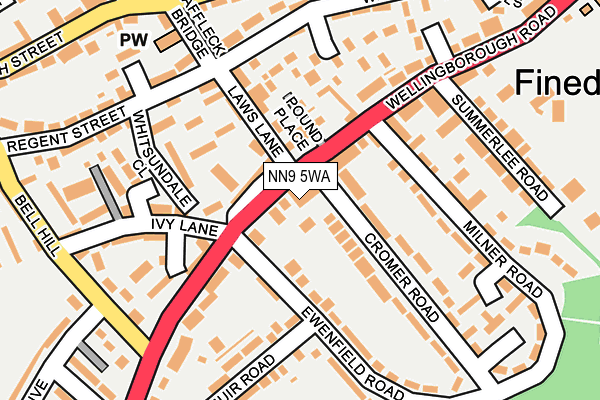 NN9 5WA map - OS OpenMap – Local (Ordnance Survey) NN9 5WA map - OS OpenMap – Local (Ordnance Survey)