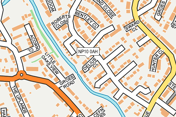 NP10 0AH map - OS OpenMap – Local (Ordnance Survey) NP10 0AH map - OS OpenMap – Local (Ordnance Survey)