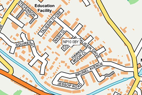 NP10 0BY map - OS OpenMap – Local (Ordnance Survey) NP10 0BY map - OS OpenMap – Local (Ordnance Survey)