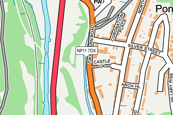 NP11 7DX map - OS OpenMap – Local (Ordnance Survey) NP11 7DX map - OS OpenMap – Local (Ordnance Survey)