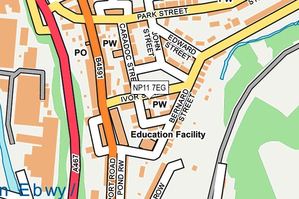 NP11 7EG map - OS OpenMap – Local (Ordnance Survey) NP11 7EG map - OS OpenMap – Local (Ordnance Survey)
