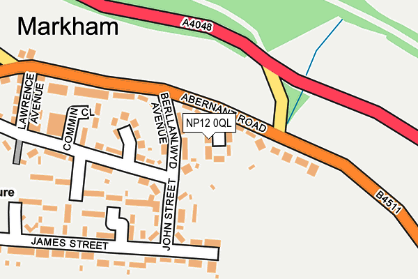 NP12 0QL map - OS OpenMap – Local (Ordnance Survey) NP12 0QL map - OS OpenMap – Local (Ordnance Survey)