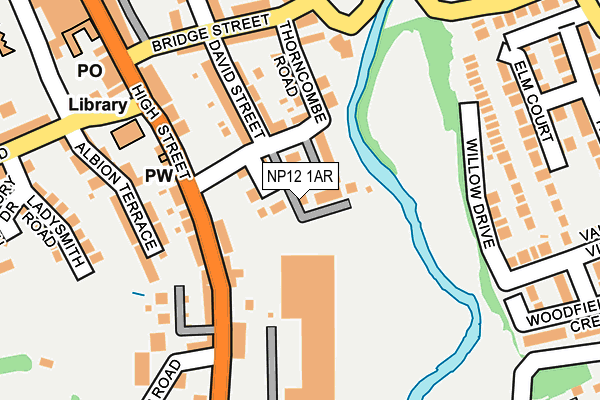 NP12 1AR map - OS OpenMap – Local (Ordnance Survey) NP12 1AR map - OS OpenMap – Local (Ordnance Survey)