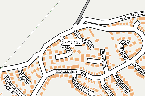 NP12 1GB map - OS OpenMap – Local (Ordnance Survey) NP12 1GB map - OS OpenMap – Local (Ordnance Survey)