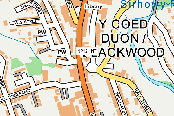 NP12 1NT map - OS OpenMap – Local (Ordnance Survey) NP12 1NT map - OS OpenMap – Local (Ordnance Survey)