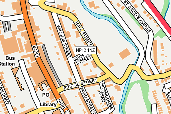NP12 1NZ map - OS OpenMap – Local (Ordnance Survey) NP12 1NZ map - OS OpenMap – Local (Ordnance Survey)