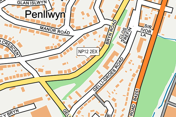 NP12 2EX map - OS OpenMap – Local (Ordnance Survey) NP12 2EX map - OS OpenMap – Local (Ordnance Survey)