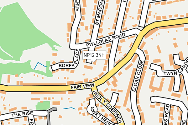 NP12 3NH map - OS OpenMap – Local (Ordnance Survey) NP12 3NH map - OS OpenMap – Local (Ordnance Survey)