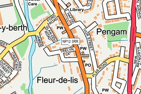 NP12 3RR map - OS OpenMap – Local (Ordnance Survey) NP12 3RR map - OS OpenMap – Local (Ordnance Survey)