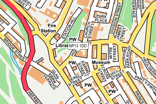 NP13 1DD map - OS OpenMap – Local (Ordnance Survey) NP13 1DD map - OS OpenMap – Local (Ordnance Survey)