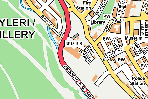 NP13 1UR map - OS OpenMap – Local (Ordnance Survey) NP13 1UR map - OS OpenMap – Local (Ordnance Survey)