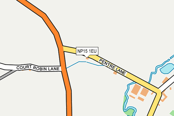 NP15 1EU map - OS OpenMap – Local (Ordnance Survey) NP15 1EU map - OS OpenMap – Local (Ordnance Survey)