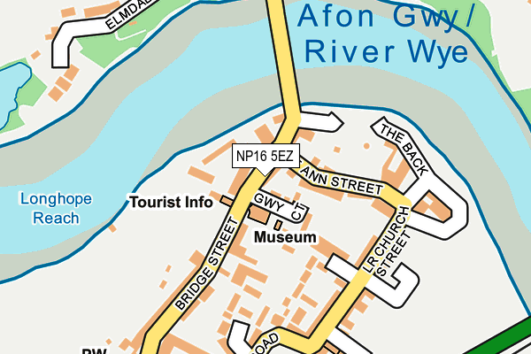 NP16 5EZ map - OS OpenMap – Local (Ordnance Survey) NP16 5EZ map - OS OpenMap – Local (Ordnance Survey)