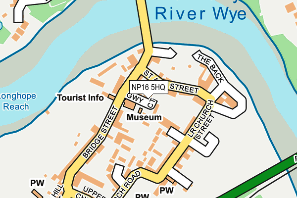 NP16 5HQ map - OS OpenMap – Local (Ordnance Survey) NP16 5HQ map - OS OpenMap – Local (Ordnance Survey)