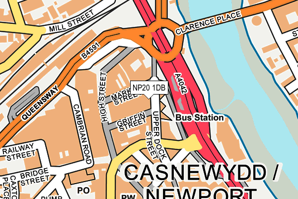 NP20 1DB map - OS OpenMap – Local (Ordnance Survey) NP20 1DB map - OS OpenMap – Local (Ordnance Survey)