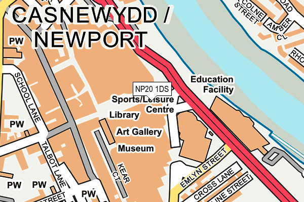 NP20 1DS map - OS OpenMap – Local (Ordnance Survey) NP20 1DS map - OS OpenMap – Local (Ordnance Survey)