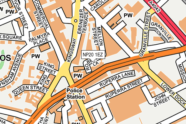 NP20 1EZ map - OS OpenMap – Local (Ordnance Survey) NP20 1EZ map - OS OpenMap – Local (Ordnance Survey)