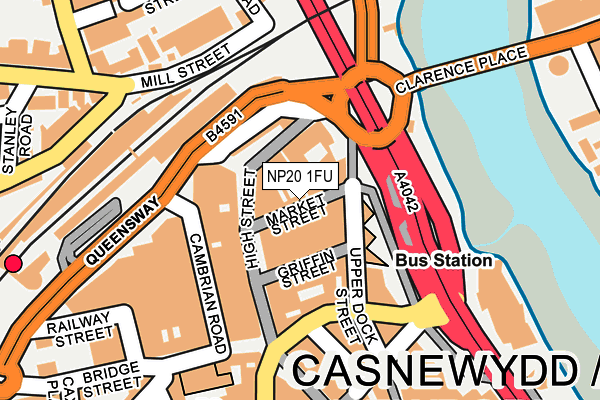 NP20 1FU map - OS OpenMap – Local (Ordnance Survey) NP20 1FU map - OS OpenMap – Local (Ordnance Survey)