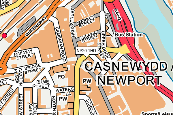 NP20 1HD map - OS OpenMap – Local (Ordnance Survey) NP20 1HD map - OS OpenMap – Local (Ordnance Survey)