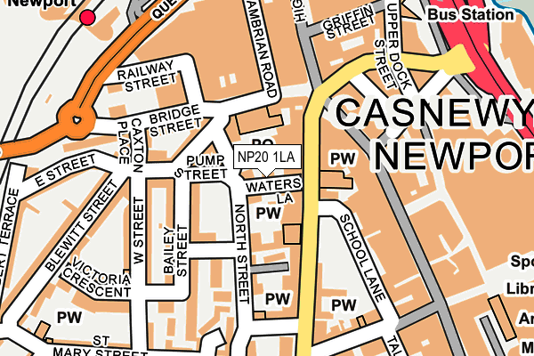 NP20 1LA map - OS OpenMap – Local (Ordnance Survey) NP20 1LA map - OS OpenMap – Local (Ordnance Survey)