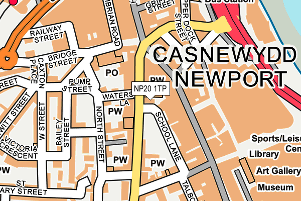 NP20 1TP map - OS OpenMap – Local (Ordnance Survey) NP20 1TP map - OS OpenMap – Local (Ordnance Survey)