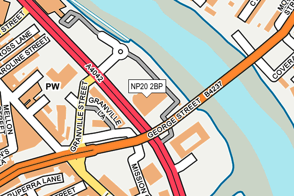 NP20 2BP map - OS OpenMap – Local (Ordnance Survey) NP20 2BP map - OS OpenMap – Local (Ordnance Survey)
