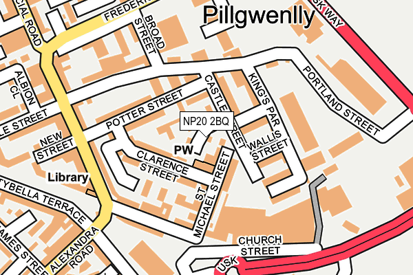 NP20 2BQ map - OS OpenMap – Local (Ordnance Survey) NP20 2BQ map - OS OpenMap – Local (Ordnance Survey)