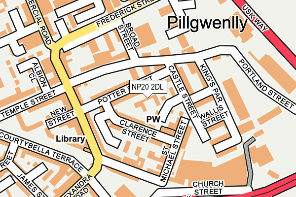 NP20 2DL map - OS OpenMap – Local (Ordnance Survey) NP20 2DL map - OS OpenMap – Local (Ordnance Survey)