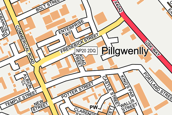 NP20 2DQ map - OS OpenMap – Local (Ordnance Survey) NP20 2DQ map - OS OpenMap – Local (Ordnance Survey)