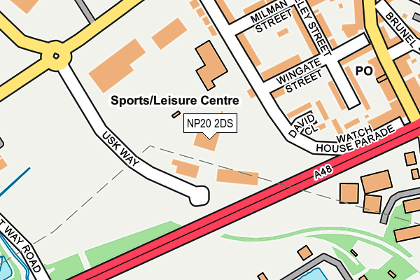 NP20 2DS map - OS OpenMap – Local (Ordnance Survey) NP20 2DS map - OS OpenMap – Local (Ordnance Survey)