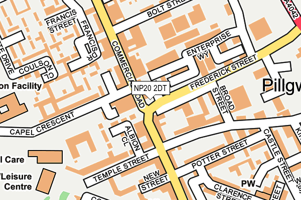 NP20 2DT map - OS OpenMap – Local (Ordnance Survey) NP20 2DT map - OS OpenMap – Local (Ordnance Survey)