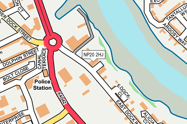 NP20 2HJ map - OS OpenMap – Local (Ordnance Survey) NP20 2HJ map - OS OpenMap – Local (Ordnance Survey)