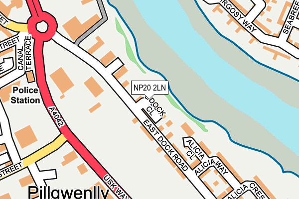 NP20 2LN map - OS OpenMap – Local (Ordnance Survey) NP20 2LN map - OS OpenMap – Local (Ordnance Survey)