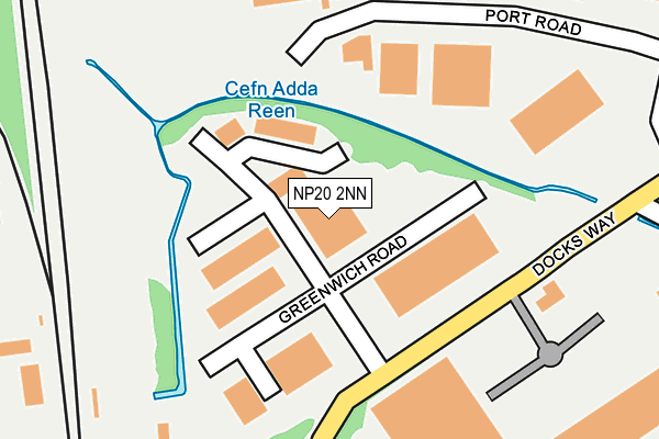 NP20 2NN map - OS OpenMap – Local (Ordnance Survey) NP20 2NN map - OS OpenMap – Local (Ordnance Survey)
