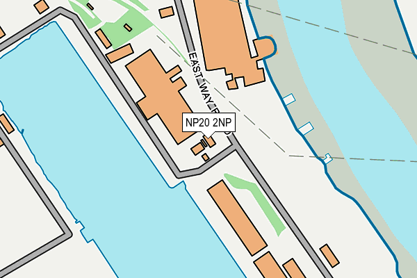 NP20 2NP map - OS OpenMap – Local (Ordnance Survey) NP20 2NP map - OS OpenMap – Local (Ordnance Survey)