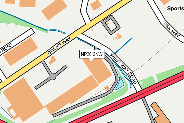 NP20 2NW map - OS OpenMap – Local (Ordnance Survey) NP20 2NW map - OS OpenMap – Local (Ordnance Survey)