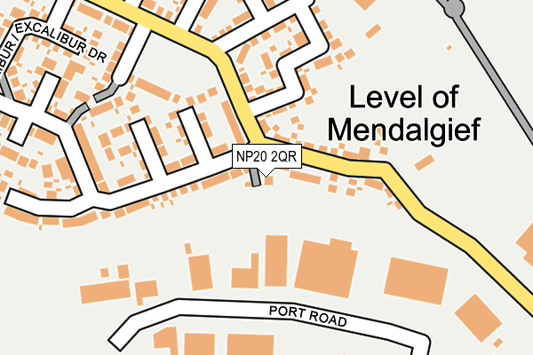 NP20 2QR map - OS OpenMap – Local (Ordnance Survey) NP20 2QR map - OS OpenMap – Local (Ordnance Survey)