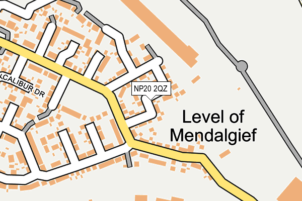 NP20 2QZ map - OS OpenMap – Local (Ordnance Survey) NP20 2QZ map - OS OpenMap – Local (Ordnance Survey)