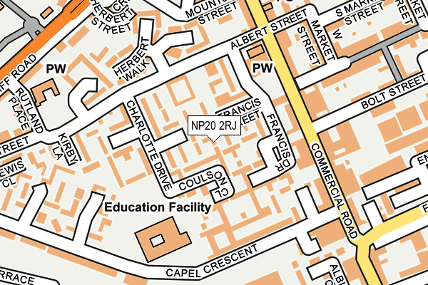 NP20 2RJ map - OS OpenMap – Local (Ordnance Survey) NP20 2RJ map - OS OpenMap – Local (Ordnance Survey)