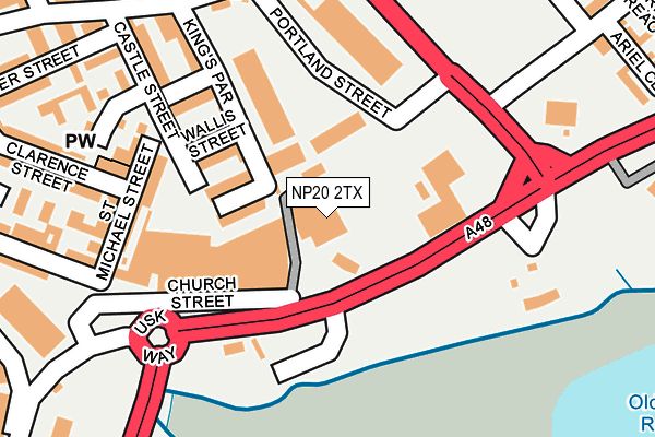 NP20 2TX map - OS OpenMap – Local (Ordnance Survey) NP20 2TX map - OS OpenMap – Local (Ordnance Survey)