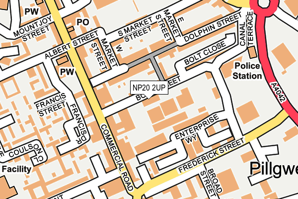 NP20 2UP map - OS OpenMap – Local (Ordnance Survey) NP20 2UP map - OS OpenMap – Local (Ordnance Survey)